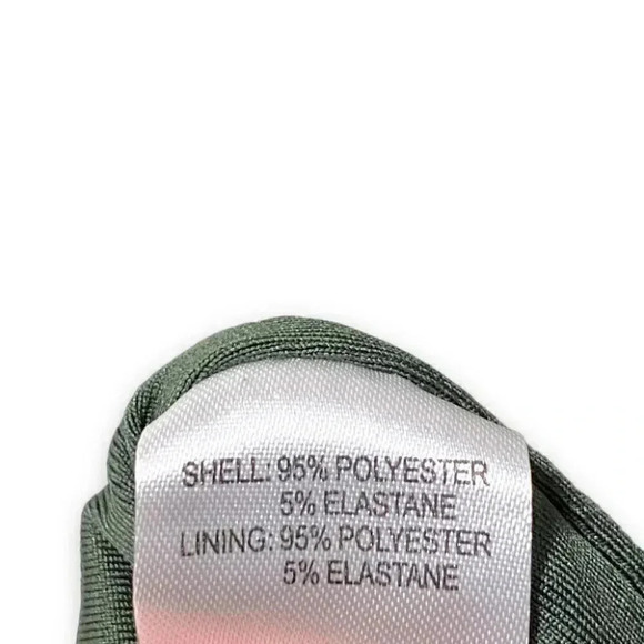 NWT Lovers + Friends Marais Cutout Mini Dress Shrug in Olive Green Size XS - Picture 11 of 11